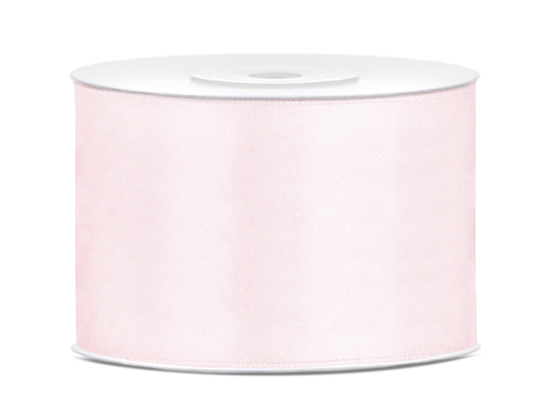 Satin Ribbon, light powder pink, 50mm/25m Satin Ribbon, light powder pink, 50mm/25m