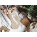 Decorative stocking Mommy, white, 23x39.5cm Decorative stocking Mommy, white, 23x39.5cm