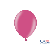 Spēcīgi baloni 30 cm, metāliski karsti rozā (1 pkt / 100 gab.)