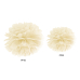 Salvetpapīrs Pompons, krēms, 25cm Salvetpapīrs Pompons, krēms, 25cm