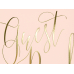 Guest Book, 20x24.5cm, powder pink, 22 pages