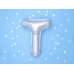 Foil Balloon Letter "T", 35cm, silver Foil Balloon Letter "T", 35cm, silver
