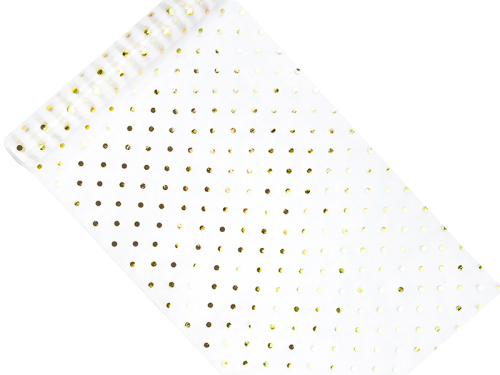 Apdrukāta organza, balta, 0,36 x 9m