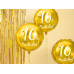 Воздушный шар из фольги на 90 лет, золото, 45см