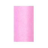 Тюль Glittery, светло-розовый, 0,15 х 9м (1 шт. / 9 лм)