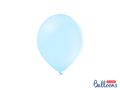 Воздушные шары Strong 23см, пастельно-голубые (1 шт. / 100 шт.)