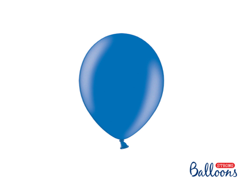 Spēcīgi baloni 12 cm, metāliski zils (1 pkt / 100 gab.)