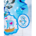Мишки Тедди Swirls, синие, 60см (1 шт. / 5 шт.)