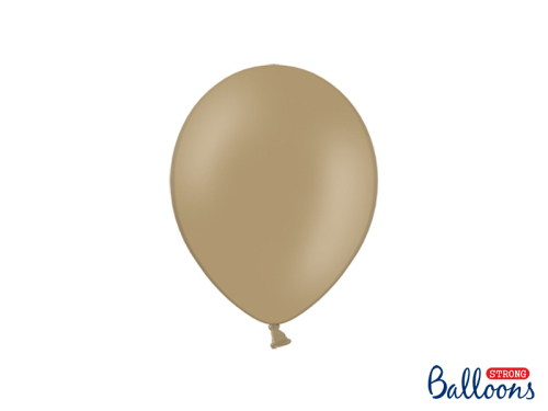 Strong Balloons 23cm, Pastel Cappuccino (1 pkt / 100 pc.)