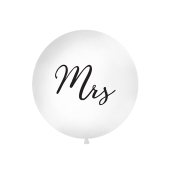 Giant Balloon 1 м, Mrs, белый
