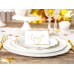 Place card holders Hearts, gold, 2.5 cm (1 pkt / 10 pc.)