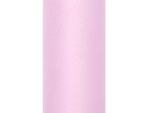 Tulle Plain, light pink, 0.08 x 20m Tulle Plain, light pink, 0.08 x 20m