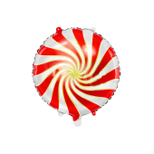 Folija balons Candy, 35cm, sarkans