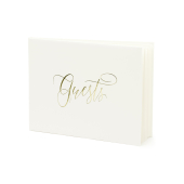 Guest Book Guests, 24x18.5cm, light cream, 22 pages