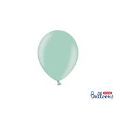 Воздушные шары Strong Balloons 12см, Мятно-зеленый металлик (1 шт. / 100 шт.)