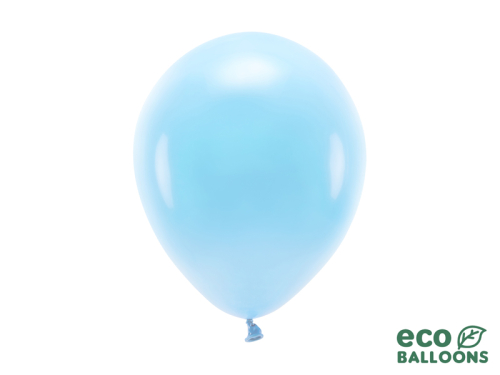 Eko baloni 26 cm pasteļtoņi, debeszili (1 gab. / 10 gab.)
