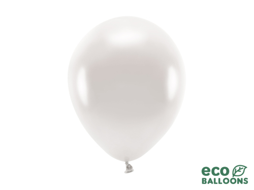 Eko baloni 26 cm metāliski, pērle (1 gab. / 10 gab.)