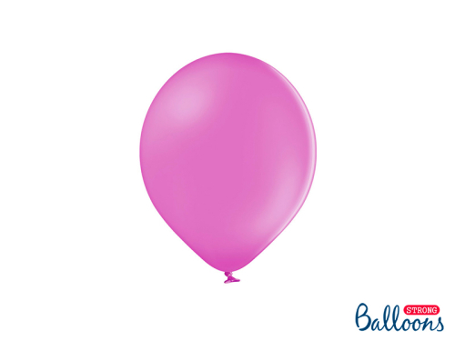 Spēcīgi baloni 23 cm, pasteļfuksija (1 gab. / 100 gab.)
