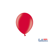 Воздушные шары Strong Balloons 12см, металлик красный мак (1 шт. / 100 шт.)