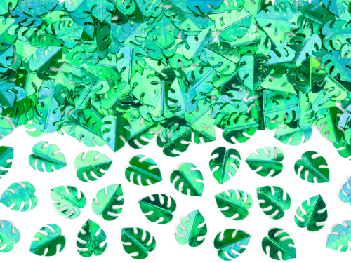 Металлические конфетти Leafs, зеленые, 15г Металлические конфетти Leafs, зеленые, 15г