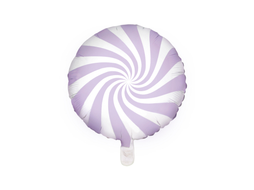 Фольгированный воздушный шар Candy, 35см, светло-сиреневый