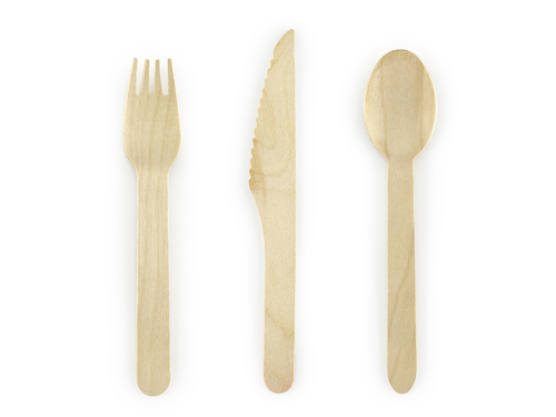 Koka galda piederumi Woodland, 16 cm (1 gab. / 18 gab.) Koka galda piederumi Woodland, 16 cm (1 gab. / 18 gab.)