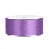 Satin Ribbon, lavender, 25mm/25m (1 pc. / 25 lm)