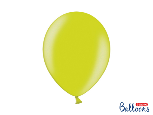 Spēcīgi baloni 30 cm, metāliski laima zaļi (1 gab. / 50 gab.)