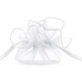 Organza pouches, white, 26cm (1 pkt / 20 pc.)