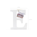 Koka burts E, balts, 17x20cm Koka burts E, balts, 17x20cm
