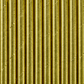 Paper Straws, gold, 19.5cm (1 pkt / 10 pc.)
