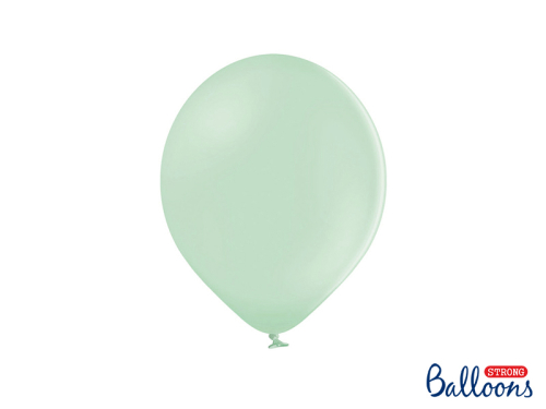 Spēcīgi baloni 27 cm, pasteļtoņu pistācijas (1 gab. / 100 gab.)