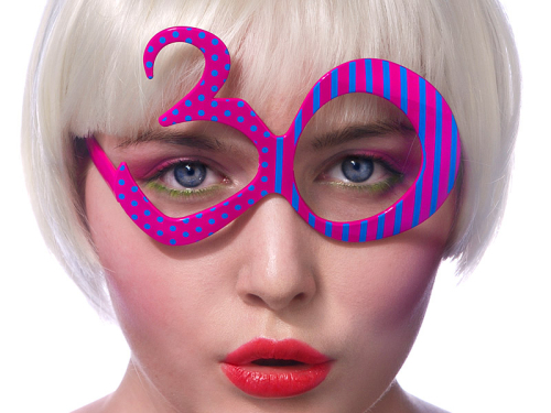 Glasses 30, fuchsia Glasses 30, fuchsia