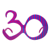Glasses 30, fuchsia Glasses 30, fuchsia