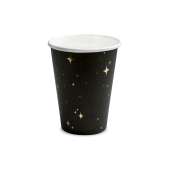 Cups, black, 260 ml (1 pkt / 6 pc.)