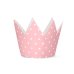 Party Crowns, light pink, 10cm (1 pkt / 4 pc.)