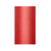 Тюль Plain, красный, 0.5 x 9м