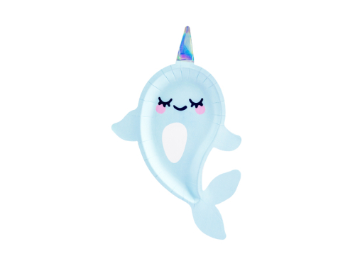 Papīra plāksnes Narwhal, mix, 18,5x29cm (1 gab. / 6 gab.)
