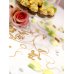 Printed Organza, white, 0.36 x 9m