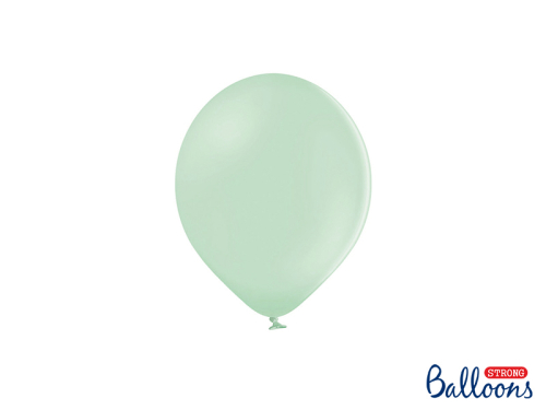 Spēcīgi baloni 12 cm, pasteļtoņu pistācijas (1 gab. / 100 gab.)
