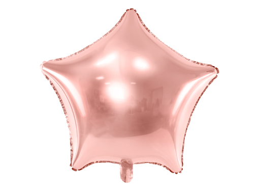 Воздушный шар из фольги Star, 70см, розовое золото