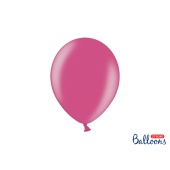 Spēcīgi baloni 27 cm, metāliski rozā (1 gab. / 50 gab.)