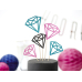 Toppers Diamonds, 12,5-25,5см (1 упаковка / 5 шт.) Toppers Diamonds, 12,5-25,5см (1 упаковка / 5 шт.)