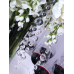 Crystal garland, colourless, 1m Crystal garland, colourless, 1m