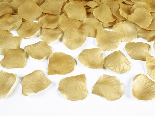 Rožu ziedlapiņas maisiņā, zelts (1 pkt / 100 gab.) Rožu ziedlapiņas maisiņā, zelts (1 pkt / 100 gab.)