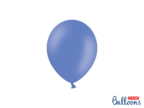Spēcīgi baloni 12 cm, pasteļkrāsas ultramarīns (1 gab. / 100 gab.)
