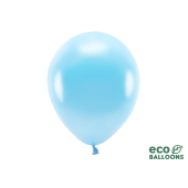 Eko baloni 30 cm metāliski, gaiši zili (1 gab. / 100 gab.)