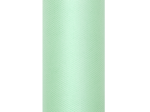 Tulle Plain, mint, 0.5 x 9m