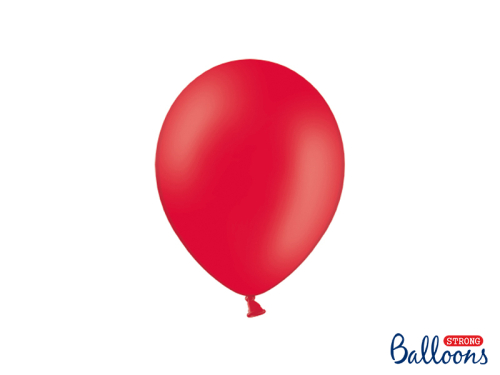 Spēcīgi baloni 23 cm, pasteļtoņu magoņu sarkans (1 gab. / 100 gab.) Spēcīgi baloni 23 cm, pasteļtoņu magoņu sarkans (1 gab. / 100 gab.)
