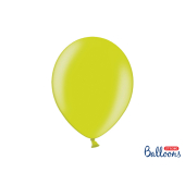 Spēcīgi baloni 30 cm, metāliski laima zaļi (1 pkt / 100 gab.)